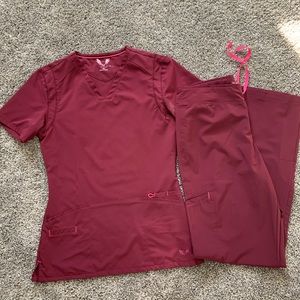 Wine Smitten Scrub Set